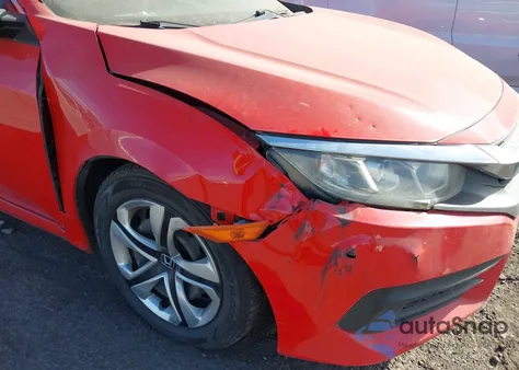 2018 Honda Civic Lx from USA, damaged, VIN 2HGFC2F53JH567771